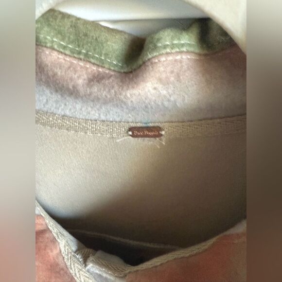 Free Peopler Ombré Serape Ruby Shacket - Picture 6 of 13